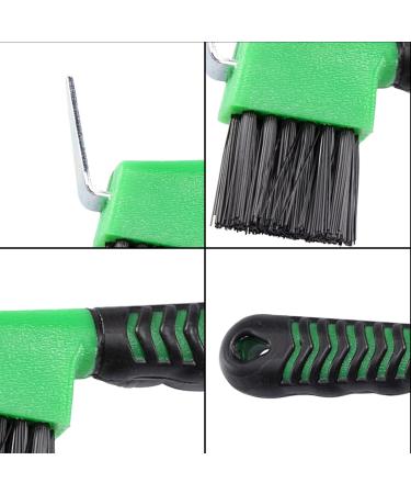 Bohue 4Pcs Horse Hoof Pick Brushes Stiff Bristled Brush with Soft Touch Rubber Handle Portable Hoof Pick Hoof Cleaner for Horses and Goat - Buy Online on GoSupps.com