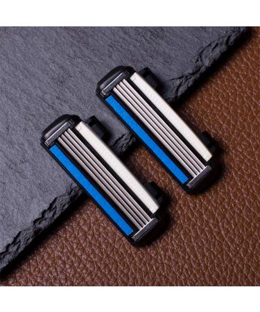 HeadBlade Men's HB4 Refill Shaving Razor Blades - 4 Count Pack - Buy Online on GoSupps.com
