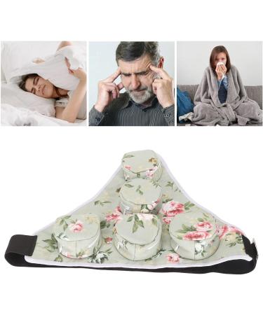 Portable Moxa Box Fabric Bags - 5 Compartments | Soft Scalding Prevention | Moxibustion Set Case & Accessories for Neck & Knee - Green - Buy Online on GoSupps.com