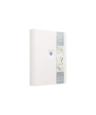 Pearhead Wedding Thumbprint Memory Book  Wedding Photo Album  Marriage Keepsake  Engagement Gifts  Ivory Linen - Buy Online on GoSupps.com