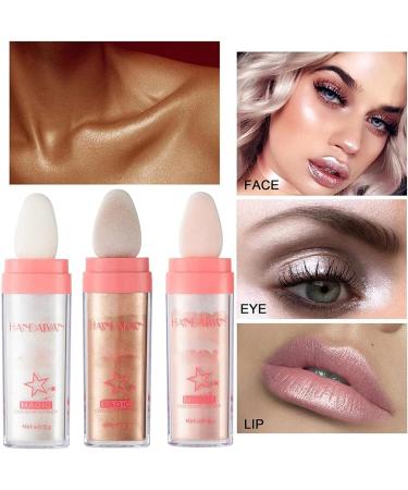 Fairy Highlighter Stick - Natural Brightening 3D Repair Powder for Face, Body & Stage Makeup - White - Buy Online on GoSupps.com