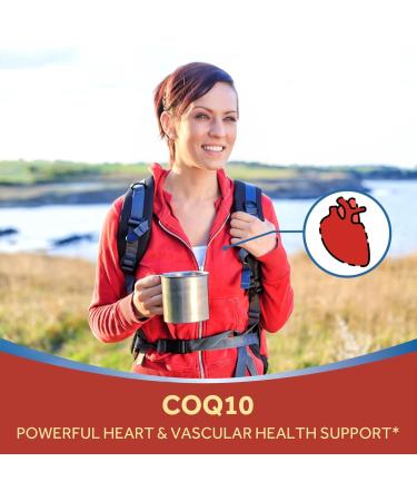 Doctor's Recipes CoQ10 200mg Softgels & Vitamin D3 K2 Softgels Bundle Coq10 240ct for Heart Heath Vitamin D3 K2 120ct for Immune and Bone Health Support - Buy Online on GoSupps.com