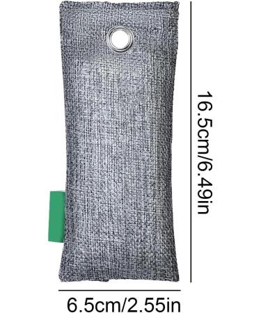 Activated Carbon Bamboo Air Purifier - Natural Odor Neutralization Bag 4-Pack for Shoes Refrigerators Wardrobes & Cars - Buy Online on GoSupps.com