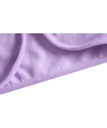 Bonny Billy Girls Cotton Knitted Cardigan Bolero Shrug - Purple (8-9 Years) - Buy Online on GoSupps.com