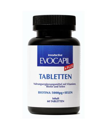 Evocapil Plus tablets for hair loss and after hair transplantation with biotin and selenium (1) - Buy Online on GoSupps.com