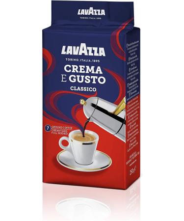  Lavazza Lavazza Caf Cr me et Gusto ground coffee beans 3 x 250g - Buy Online on GoSupps.com