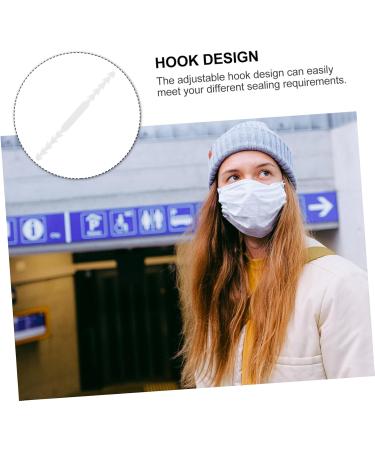Coheali 60 Pack Mask Hook Hangers - Adjustable Ear Strap Extenders for Comfortable Face Masks - Buy Online on GoSupps.com