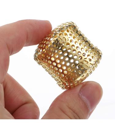 Gatuida Braces 10pcs - Premium Smoker Tool & Moxibustion Copper Stand | Hyperthermia Treatment | 3.5x3.5cm Golden - Buy Online on GoSupps.com