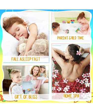 Supbec XXL Organic Bath Bombs Gift Set with Surprise Inside | Rich in Essential Oils | Square-bob Bath Bombs for Kids with Dry Skin | Moisturizing Gifts for Boys and Girls | 6 Pcs 5 OZ - Buy Online on GoSupps.com
