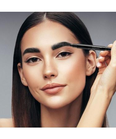 Buy Waterproof Eyebrow Pencil Set - Definer with Spoolie & 4 Refills | Perfectly Shape & Define Your Brows Internationally - Buy Online on GoSupps.com