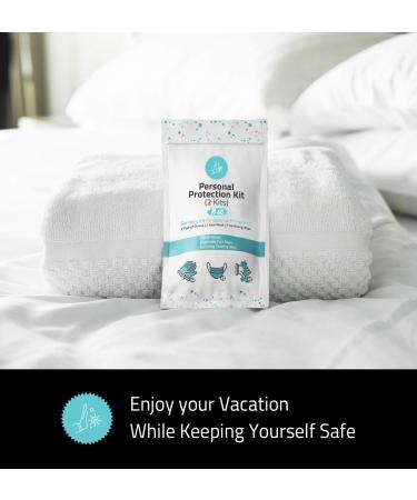 All-in-One Personal Protection Kits for TWO PEOPLE - 10 PACK - Buy Online on GoSupps.com