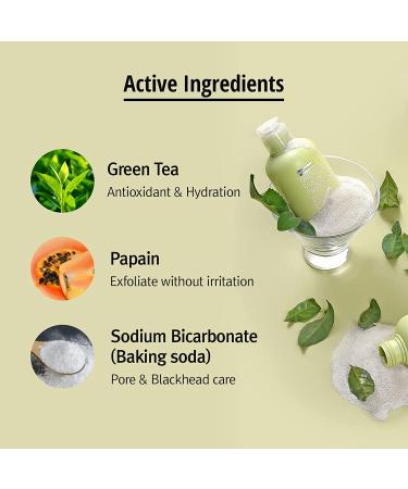 [BY WISHTREND] Green Tea & Enzyme Powder Wash - Low pH Scrub Cleanser for Antioxidation & Purification - 3.88 oz - Buy Online on GoSupps.com