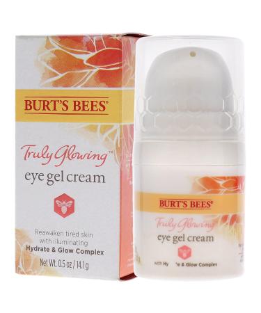 Burt's Bees Truly Glowing Eye Gel Cream 0.5 oz - Unisex | White - Buy Online on GoSupps.com