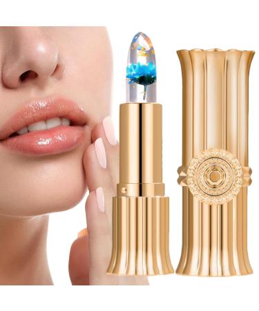 Color-Changing Lip Balm | Nourishing Temperature-Activated Jelly Lipstick with 24K Gold Foil | Perfect for Appointments & Parties - Buy Online on GoSupps.com