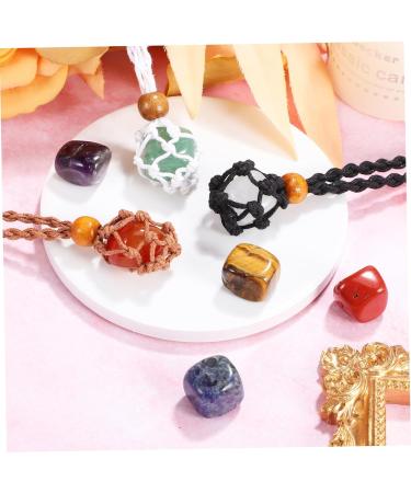 FOMIYES Crystal Necklace Stand Set - Elegant Stone Necklace Holder & Hanging Ornament Decor - Buy Online on GoSupps.com