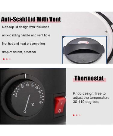 Buy Jiangss 12L Professional Wax Melts & Stainless Steel Candle Melting Pot - Best for Soy Wax Production - International Shipping - Buy Online on GoSupps.com
