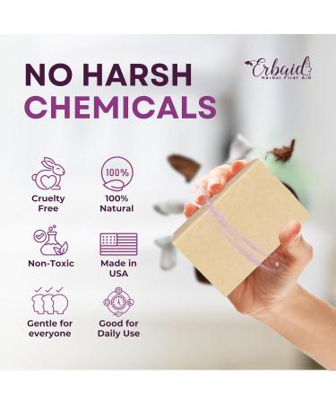 Eczema Soap Bar - All Natural Treatment for Face & Body | Relieve Dry Itchy Skin | Gentle Oatmeal Goat Milk Wash for Kids & Adults - Buy Online on GoSupps.com
