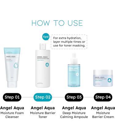 Beyond Angel Aqua Korean Moisture Barrier Toner 16.9fl oz | Vegan Hydration for Sensitive Skin with Hyaluronic Acid & Ceramide - Buy Online on GoSupps.com