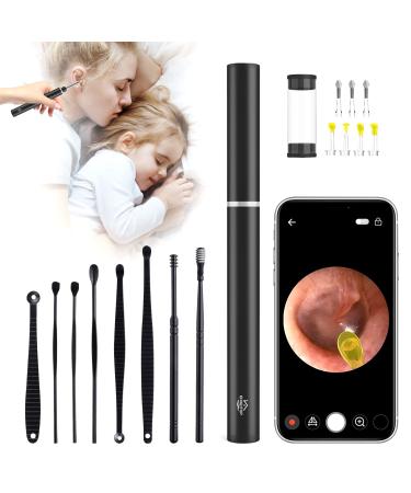 3.9mm HD Ear Scope Endoscope Visual Ear Endoscope with Earwax Removal Tools and 6 Adjustable LED Lights Compatible Ear Cleaner for iPhone  iPad  and Android