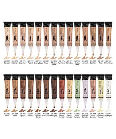 La Girl Pro Conceal - Chestnut | Best Concealer for Flawless Coverage | International Shipping Available - Buy Online on GoSupps.com