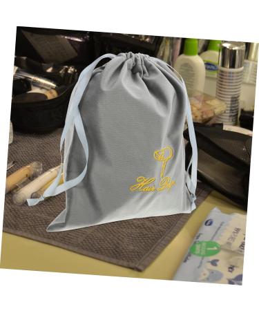CANIGHT Flat Ironing Travel Bag Hair Dryer Bag Drawstring Hair Dryer Attachments Storage - Buy Online on GoSupps.com