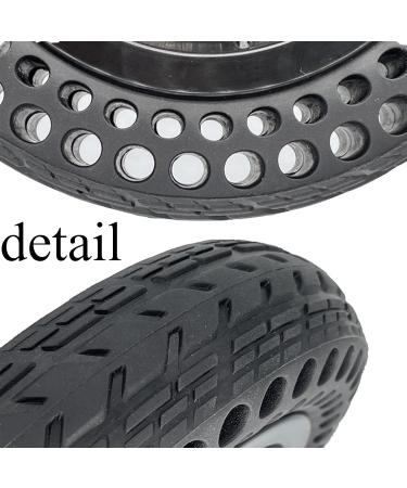 Wheelchair Front Rubber Wheel 6-inch Honeycomb Tire Shock Absorbing/Comfortable Ride Easy to Replace+ Explosion-Proof Fixed Firmly for Electric Wheelchair Front Wheel 1pcs - Buy Online on GoSupps.com