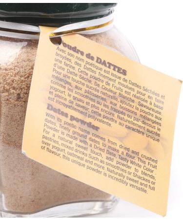 Natural Date Sugar (Powder) 100 Gr Jar - Buy Online on GoSupps.com