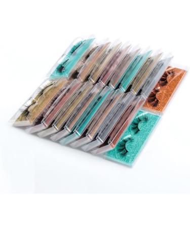 UAMOU 10/50/100 Pairs Natural Fake Eye Lashes Soft Curly Makeup Tools Faux Cils Fluffy Cilios 3D Mink False Eyelashes Cheerfully (Color : MIX 60 PAIRS Size : Lashes) Lashes MIX 60 PAIRS - Buy Online on GoSupps.com