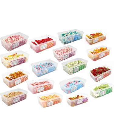 Crazy Candy Factory Sweetshop Flavoured Gummy Sweet Tub 1kg | Pick Any Your Favourite Type - Buy Online on GoSupps.com