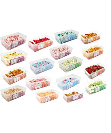 Crazy Candy Factory Sweetshop Flavoured Gummy Sweet Tub 1kg | Pick Any Your Favourite Type