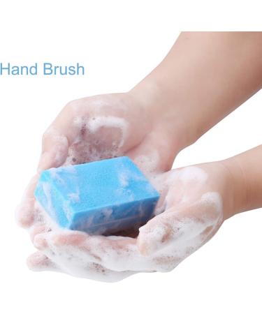 6-Piece Baby Bathing Set | 2-in-1 Sensory Brush & Sterile Sponge | Newborn Bath Accessories - Buy Online on GoSupps.com