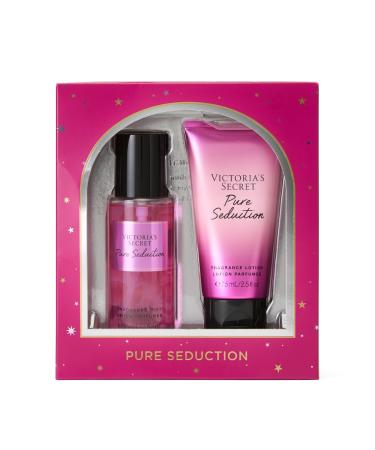 Victoria's Secret Pure Seduction Mini Fragrance Duo Gift Set Notes of Juiced Plum and Crushed Freesia