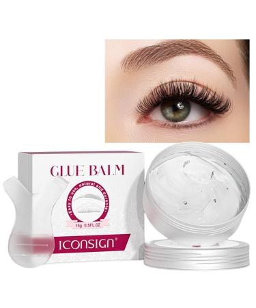 Lash Lift Balm Glue 15g Lash Glue Balm Semi-Permanent Lifting Curling Perming Professional Use Eyelash Lift Glue for Salon Kroren