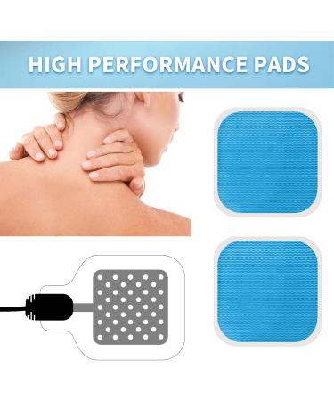 8 Pcs Gel Pads Replacement Set for Beurer EM 59 | High-Quality Electrode Pads - 45x45mm - Buy Online on GoSupps.com