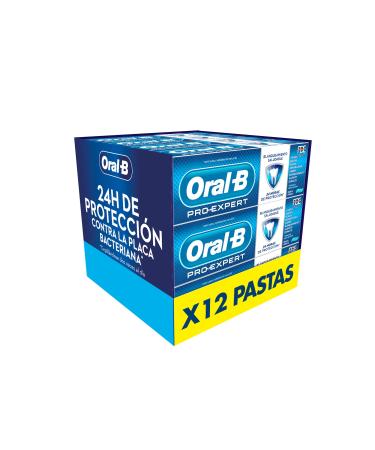 Oral-B Oral-B Pro-Expert Healthy Whitening Toothpaste (12 x 75ml) 24 Hours Plaque Protection - Mint