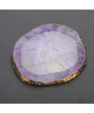 Premium Black Resin Nail Art Palette with Golden Edge - Perfect for Gel Manicure and Painting Tools - Buy Online on GoSupps.com