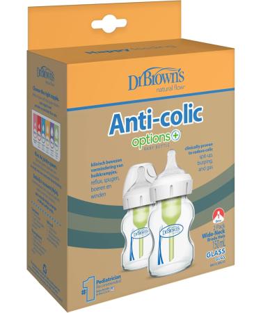 Set of 2 BA 150 ml PP Crystal baby bottles Options + - Buy Online on GoSupps.com