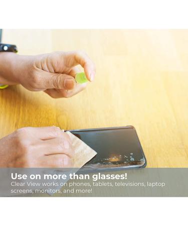 Clear View Screen & Lens Cleaner - Gallon Size for Eyeglasses, Laptops, Smartphones, & Screens | Effective Cleaning Solution - Buy Online on GoSupps.com