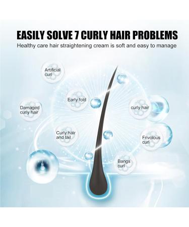 Protein Correcting Hair Straightening Cream Hair Straightening Cream Hair Straightening Treatment Hair Softening Cream Straight Hair Products for Smoothing Hair Protein Correcting 100ML - Buy Online on GoSupps.com