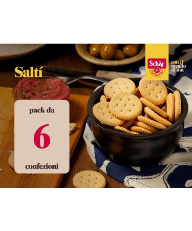  Sch r Schar Pack of 6 Salti Crackers 175g - Buy Online on GoSupps.com