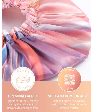 Shop Mikimini 2-Pack Waterproof Shower Hoods for Women & Girls - Reusable Washable & Fashionable - Medium Size in Pink - Perfect for Kids! - Buy Online on GoSupps.com