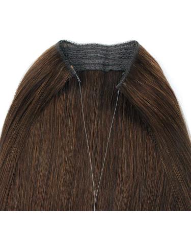 16 Inch Brown Wire Hair Extensions - Real Human Hair, #3 - 120g Invisible Miracle Wire - Buy Online on GoSupps.com