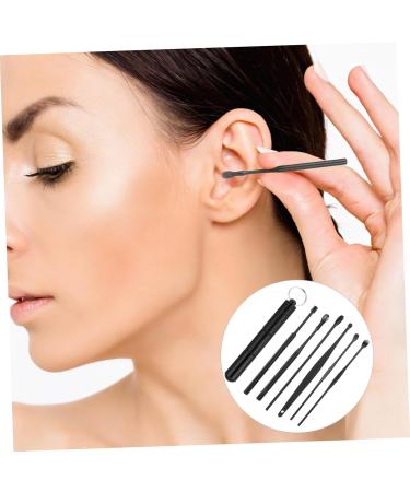 FRCOLOR 6pcs Elegant Earwax Removal Kit Tool Set Safe Ear Cleaning for Daily Use Great for Family Friends - Buy Online on GoSupps.com