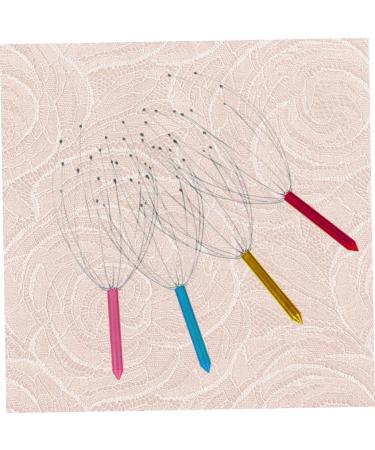 FOMIYES 12-Piece Head & Hair Massage Device Set | Relaxing Metal Hand Scratch Tools for Deep Relaxation | Portable Finger Head Scratcher - Buy Online on GoSupps.com