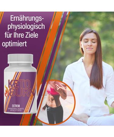 Hellonutrition Keto Burn | 30-Day Glucomannan & Cranberry Metabolism Booster | Fast & Strong Weight Loss for Men & Women - High-Quality Ingredients - Buy Online on GoSupps.com
