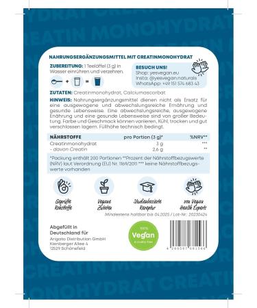 Creatine Monohydrate Powder 600g Bundle with Shaker & Vitamin D3 Drops - Best Alternative to Capsules - Premium Creatine from Trusted Brand - Buy Online on GoSupps.com