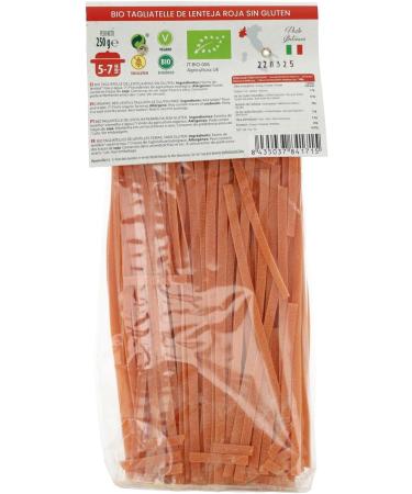 Tagliatelle de lenteja roja sin Gluten bio 250g Sol Natural - Buy Online on GoSupps.com