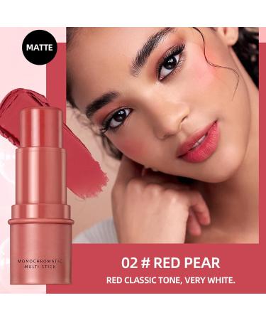  Eastuy Essence Blush Stick - Long Lasting Cheek Makeup Highly Pigmented Blush Stick for Cheeks Face & Eyebrows Natural Glow Eastuy - Buy Online on GoSupps.com