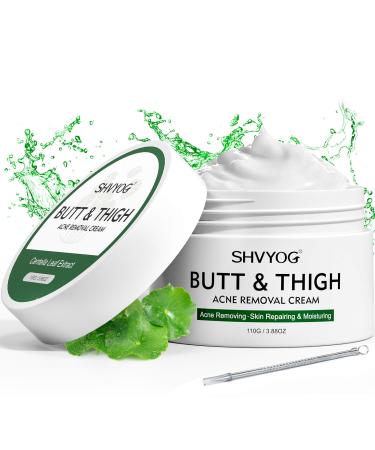 Butt & Thigh Anti Acne Cream,Body Acne Cream,Removing Acne,Pimples and Ingrown Hairs for Buttocks,Thigh,Back and Chest Area,Acne Spot and Cystic Acne Treatment,Moisturizing and Repairing Skin