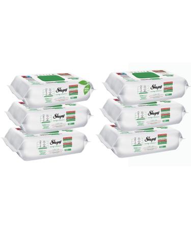 Sleepy Easy Clean EXTRA Cleaning Towel (6x100) Cloths Wipes Antibacterial Extra Large and Strong Vegan (White Soap Frangrance) White Soap Frangrance 600 count (Pack of 1) - Buy Online on GoSupps.com